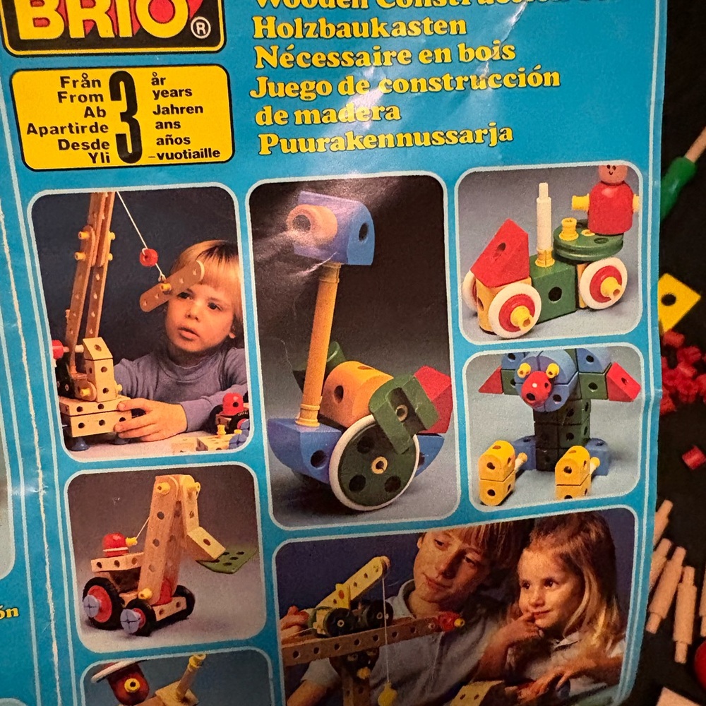 Brio builder construction set 4310 183 pieces.
